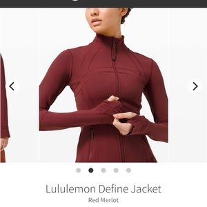 EUC Lululemon Define Jacket size 8